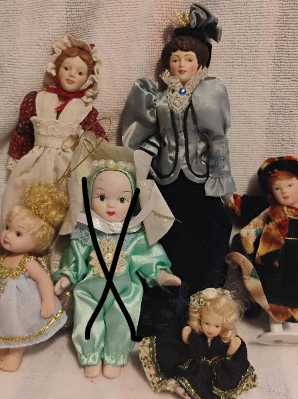 Vintage-Inspired Porcelain Dolls